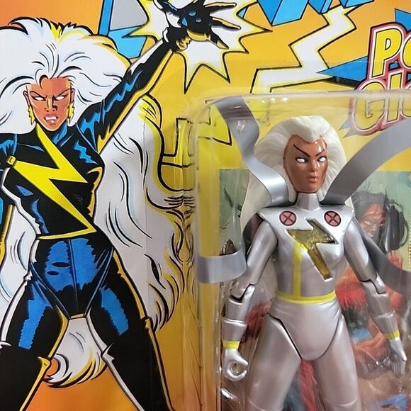 1993 ToyBiz Marvel The Uncanny X-Men STORM - Action Figure - MINT ON CARD - Picture 4 of 7